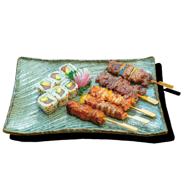 Menu california brochettes